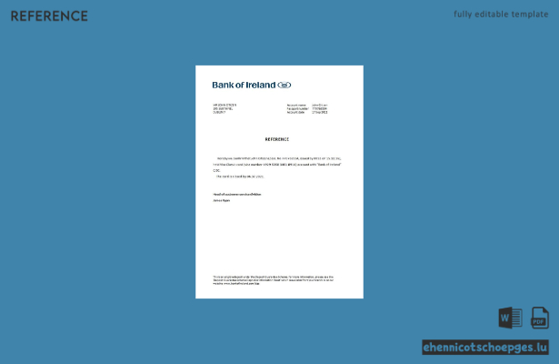 Beispiel für die Schließung der Bank of Ireland